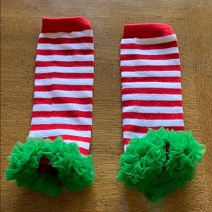 Baby Christmas Leg Warmers